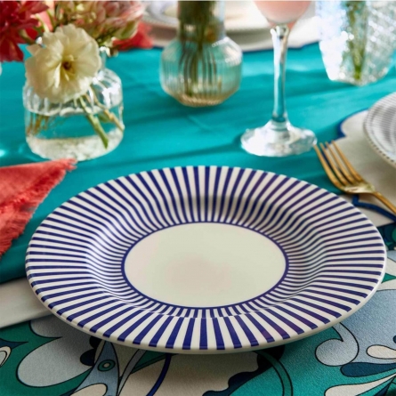 Steccato Salad Plate, Ø 22cm