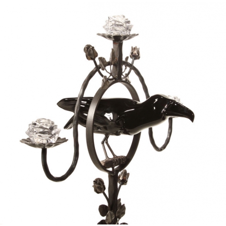 The raven candelabra