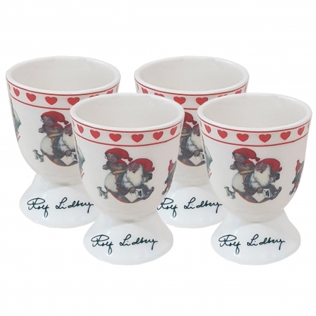 Christmas tableware egg cup, 4-pack