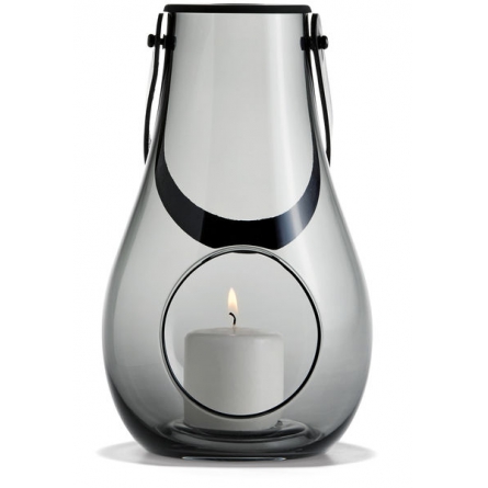 Design With Light Lantern 25 cm, Smoke
