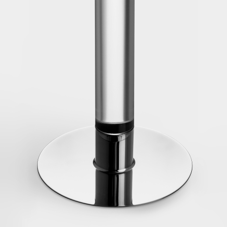 Lumiere Candlestick Silver, H 26,5cm