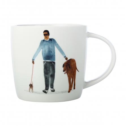 Krus Stor Hund Lille Hund 40cl