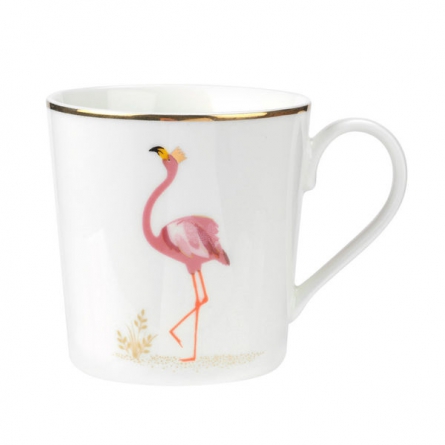 Sara Miller Piccadilly Flamboyant Flamingo 34cl