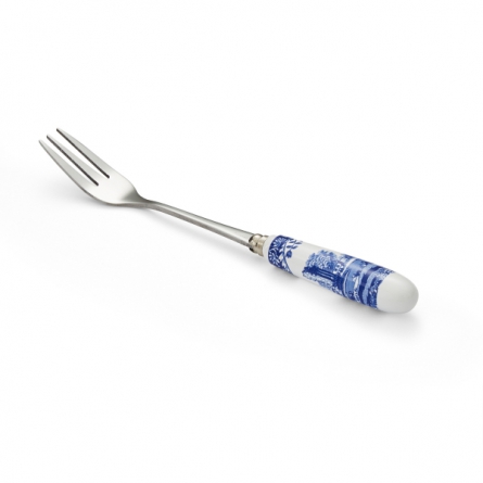 Blue Italian Dessertgaffel 15cm, 6-pack