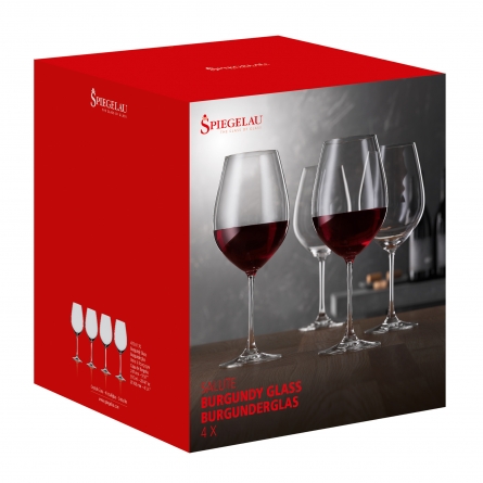 Salute Vinglas Burgundy 81cl, 4-pack