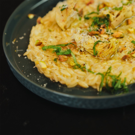 Service C Lille Tallerken Antracit, 4-pak