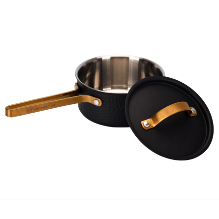 Arvet kastrull 1L, Viggo (Mattvart + M&auml;ssing)