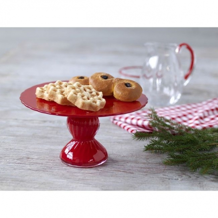 Cake Plate red 26cm