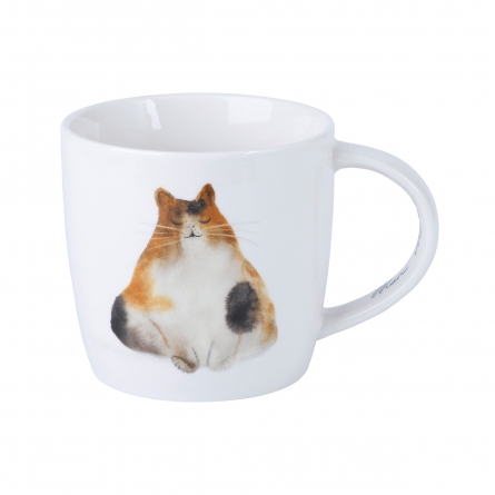 Mug Content Cat 40cl