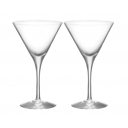 More martini glass 19cl, 2-pack