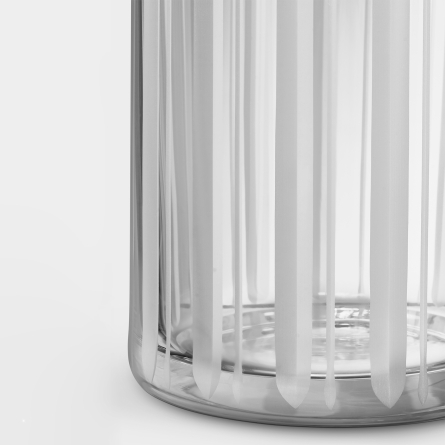 Cut in Number Vase Stripes, 33cm