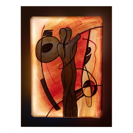 Glass Painting & Lighting Dance, Small