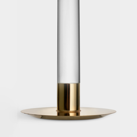 Lumiere Candlestick Gold, H 32cm