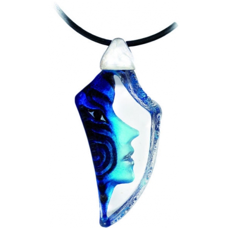 Amazona blau Halskette