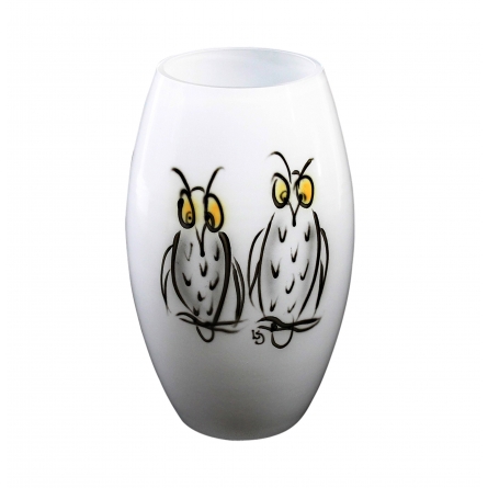 Vase Owls, H 20cm
