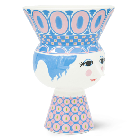 Carmen Vase, Blå