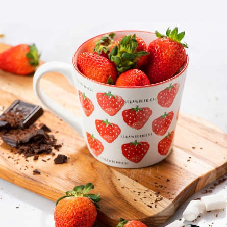 Strawberry mug 40cl