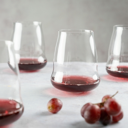 Riedel Winewings Pinot Noir / Nebbiolo Stemless Wine Glasses - Set