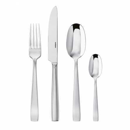 Flat Cutlery Table Set, 24 pieces