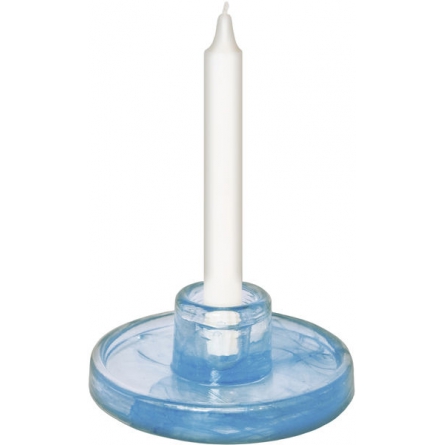 Lighthouse Candlestick, Blue