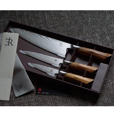 Ryda Knives (A-73) Lyxset Kockkniv, Allkniv & Skalkniv