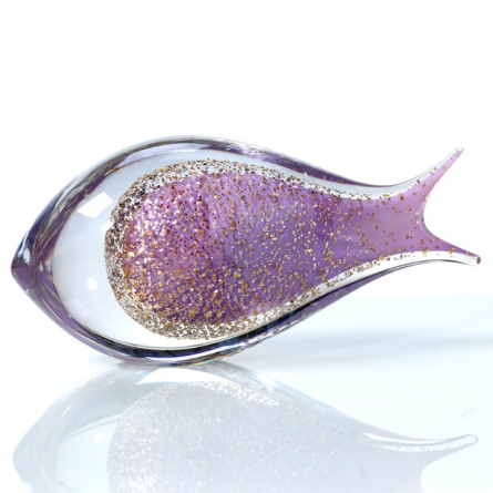 Fish Bling Violet Opaque, Ø 28cm