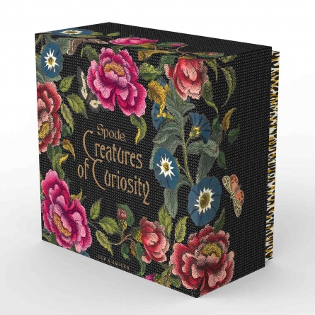 Creatures of Curiosity Tea Cup & Saucer Black, 20cl