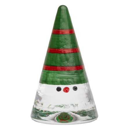 Noel Santa Green, 11.5cm