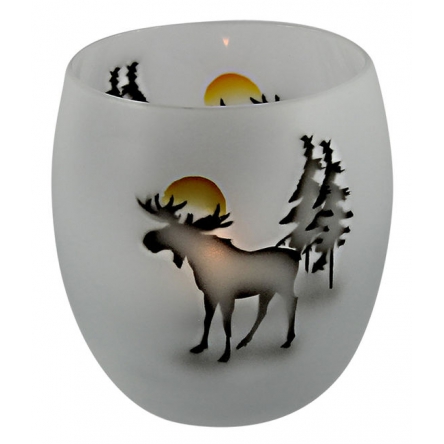 Elk candlestick