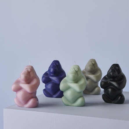 Gabba Gabba Hey Candle, Grey
