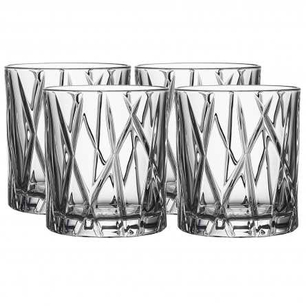 City Whiskyglas Old Fashioned 25cl 4 pack Gl ser Tumbler City Whiskyglas Old Fashioned 25cl 4 pack Gl ser Tumbler