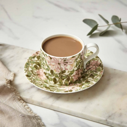 Honeysuckle Teacup & Saucer 28cl