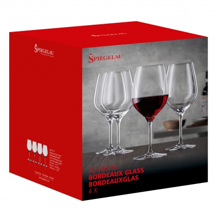 Authentis Weinglas Bordeaux 65cl, 4-pack