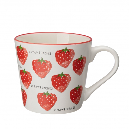 Strawberry mug 40cl