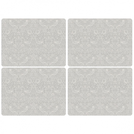 Strawberry Thief Table mats Large 4-pack