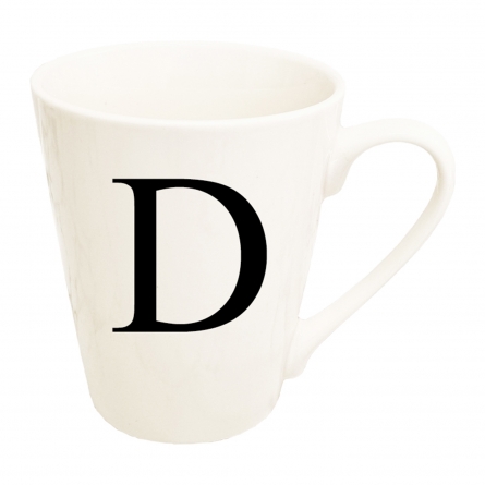 Letter Mug - D