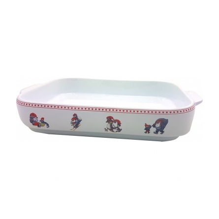 Christmas tableware Gratin Form