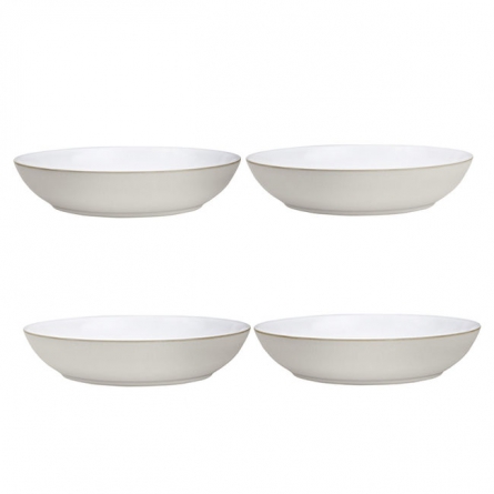 Natural Canvas Pasta Plate Ø 22cm, 4-pack