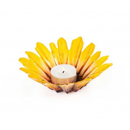 Sonnenblume Teelichthalter, Ø 14cm