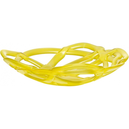 Basket Dish Yellow Ø 38,5cm