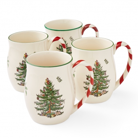 Christmas Tree Mug 40cl, 4-pack