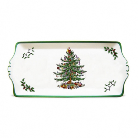 Spode Christmas Tree Sandwich Tray