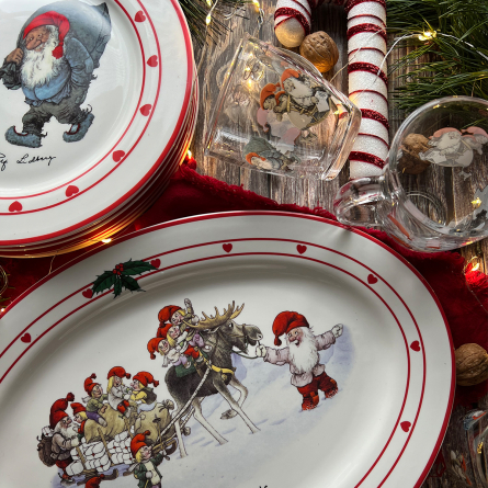 Mugs Santa Claus 33 cl 4-pack