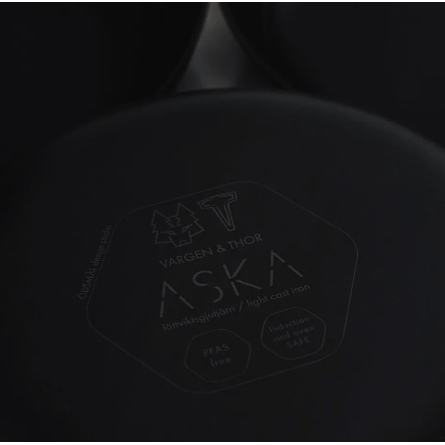 Aska gjutj&auml;rnspanna 28 cm svart