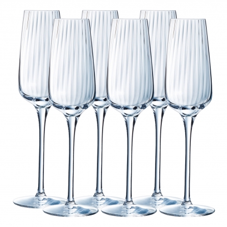 Symétrie Champagne Glass 21cl, 6-pack