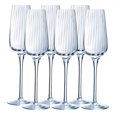 Symétrie Champagneglas 21cl, 6-pack