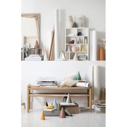 Glasyrtopp white 15cm