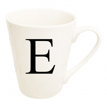 Letter Mug - E