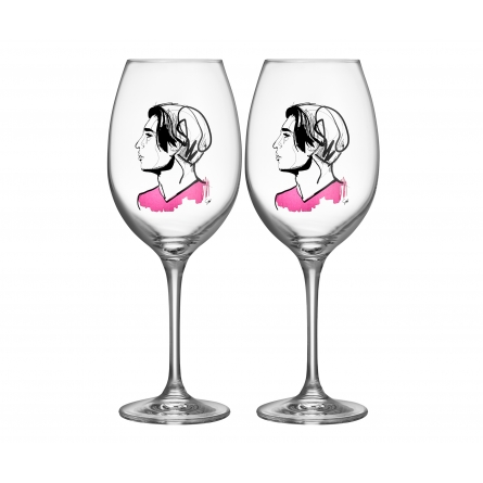 All About You Embrace Him Red Wine Glass 52cl, 2-pack