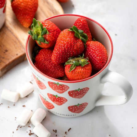 Strawberry mug 40cl